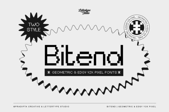 Bitend Font - Featured Image
