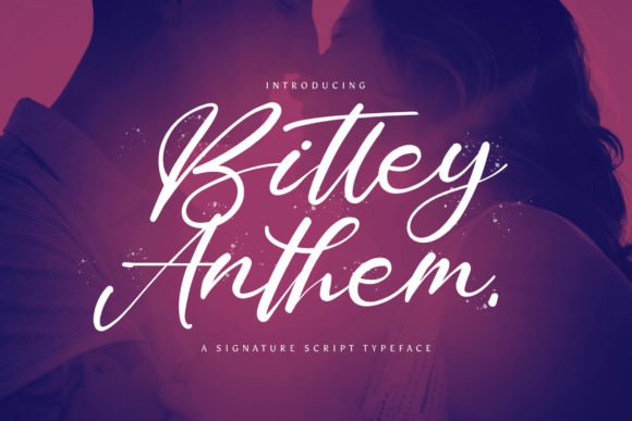 Bitley Anthem Font - Featured Image