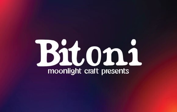 Bitoni Font - Featured Image