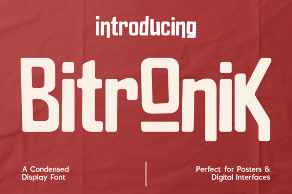 Bitronic Font - Featured Image