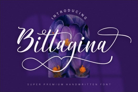 Bittagina Font - Featured Image