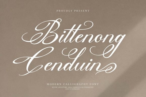 Bittenong Cenduin Font - Featured Image