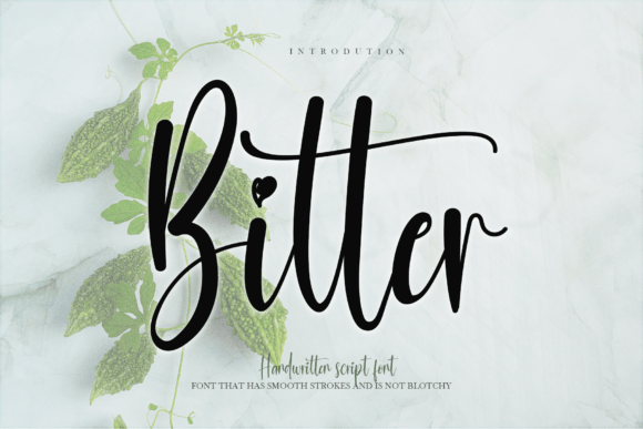 Bitter Font - Featured Image