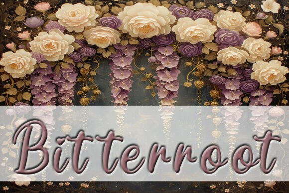 Bitterroot Font - Featured Image