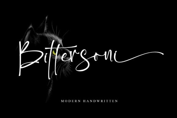 Bittersoni Font - Featured Image