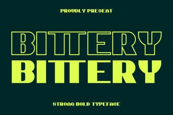 Bittery Font - Featured Image