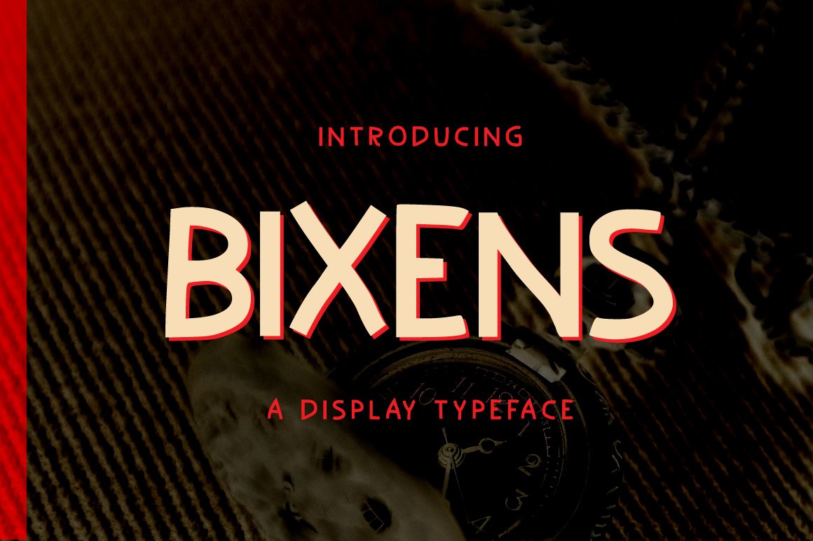 Bixens Font - Featured Image