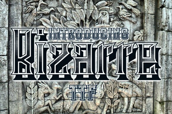 Bizarre Font - Featured Image