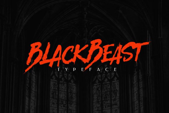 BlackBeast Font - Featured Image