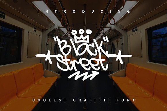 BlackStreet Font - Featured Image