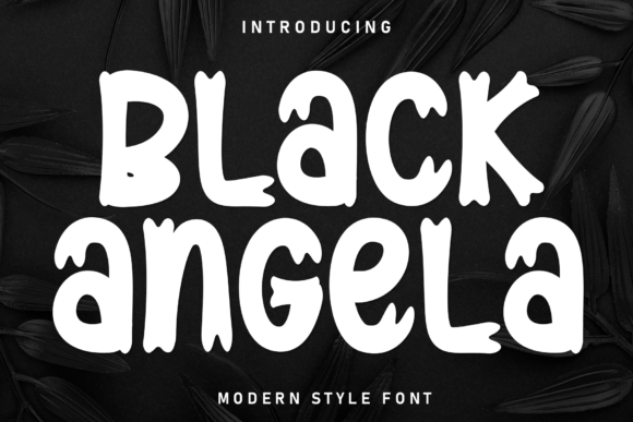 Black Angela Font - Featured Image