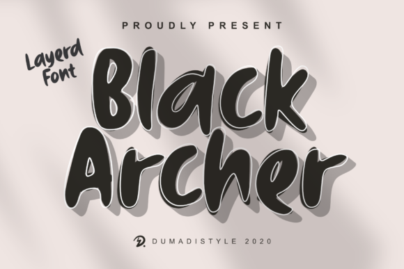 Black Archer Font - Featured Image