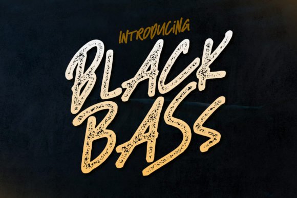 Black Bass Font - Featured Image