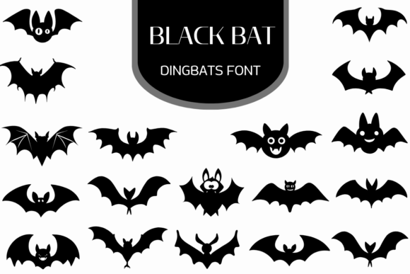 Black Bat Font - Featured Image