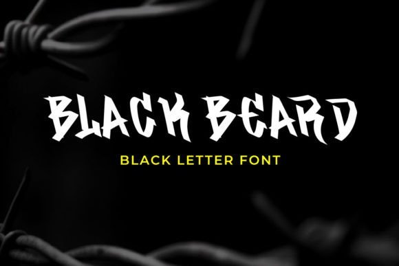Black Beard Font - Featured Image