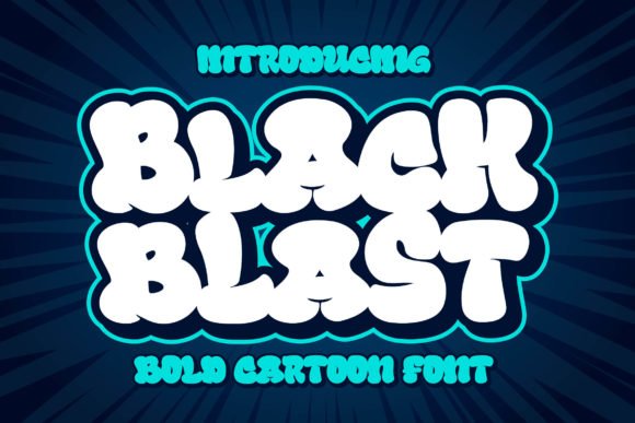 Black Blast Font - Featured Image