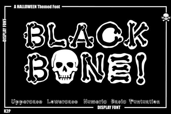 Black Bone! Font - Featured Image