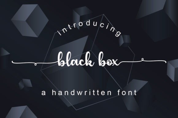 Black Box Font - Featured Image