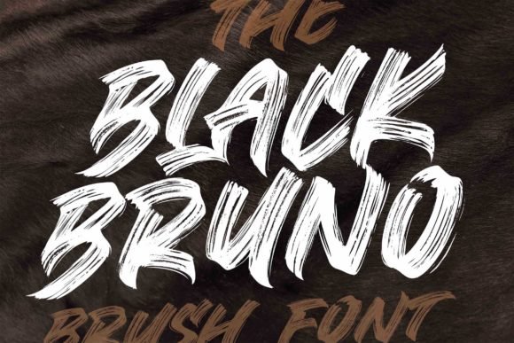 Black Bruno Font - Featured Image