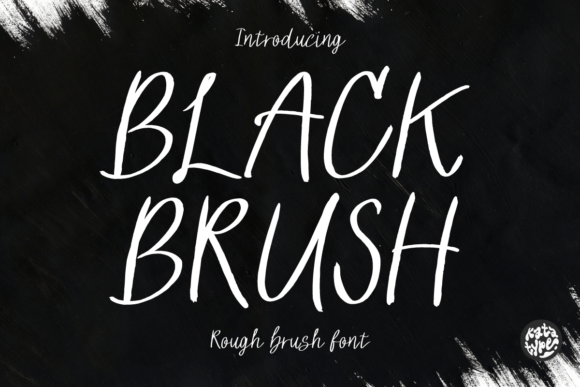 Black Brush Font - Featured Image