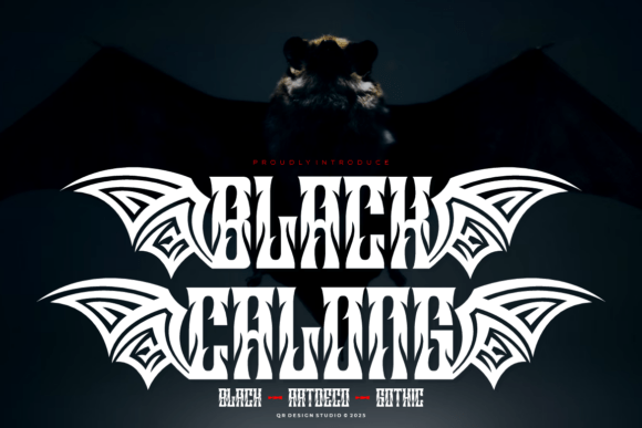 Black Calong Font - Featured Image
