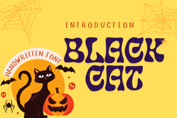 Black Cat Font - Featured Image