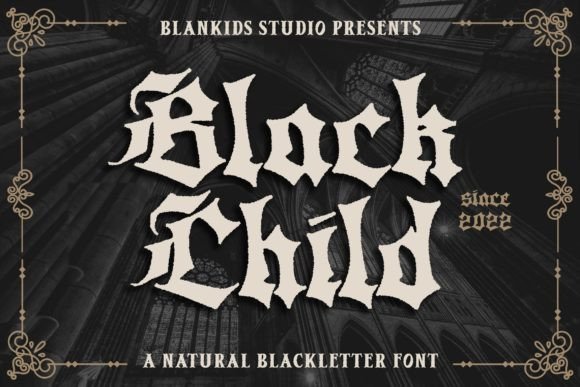 Black Child Font - Featured Image