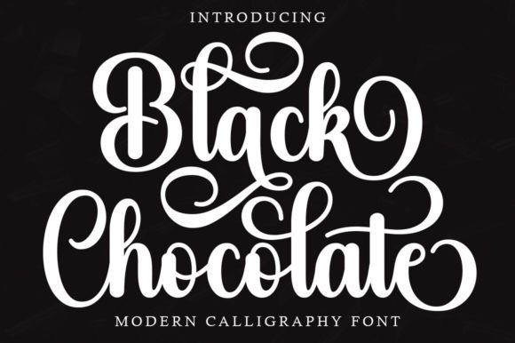 Black Chocolate Font - Featured Image