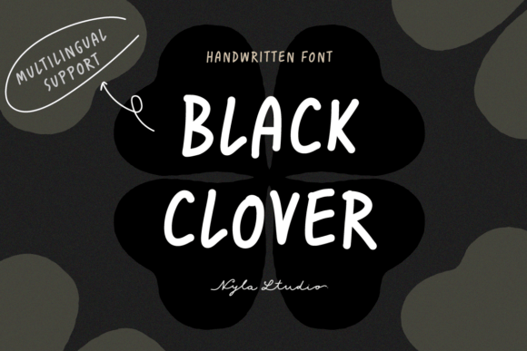 Black Clover Font - Featured Image
