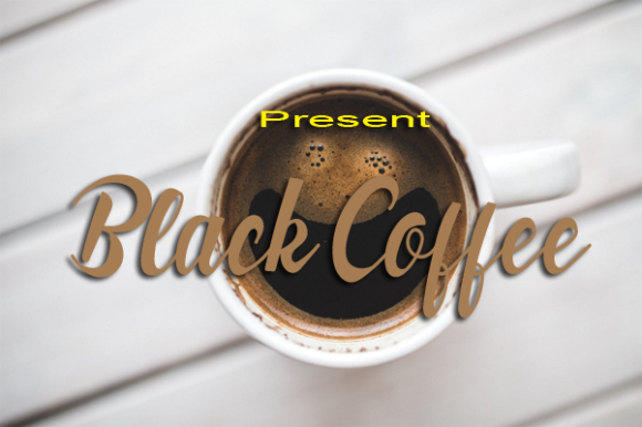 Black Coffee Font - Featured Image