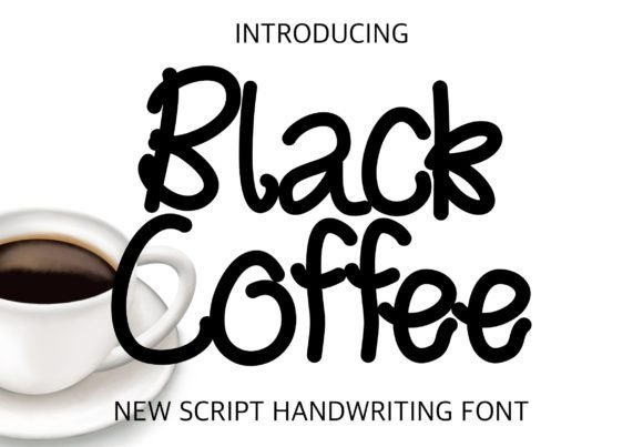 Black Coffee Font - Featured Image