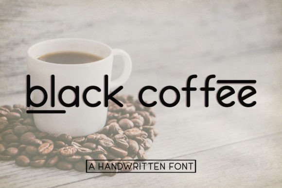 Black Coffee Font - Featured Image