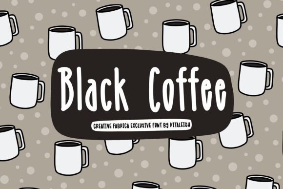 Black Coffee Font - Featured Image