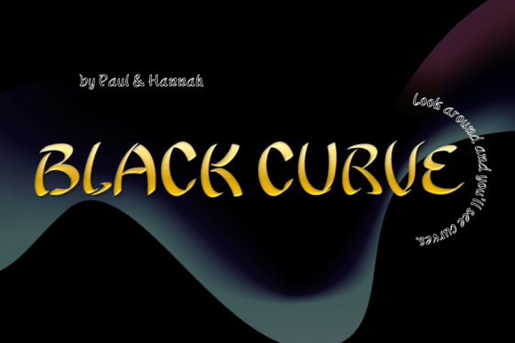 Black Curve Font - Featured Image