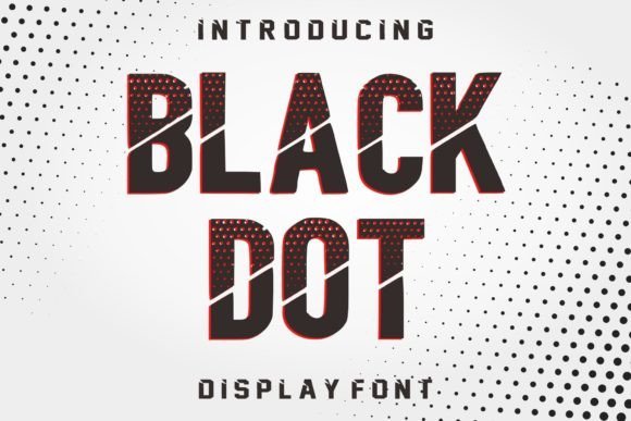 Black Dot Font - Featured Image