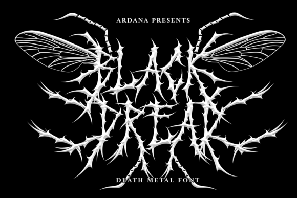 Black Dread Font - Featured Image