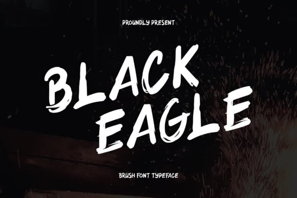 Black Eagle Font - Featured Image