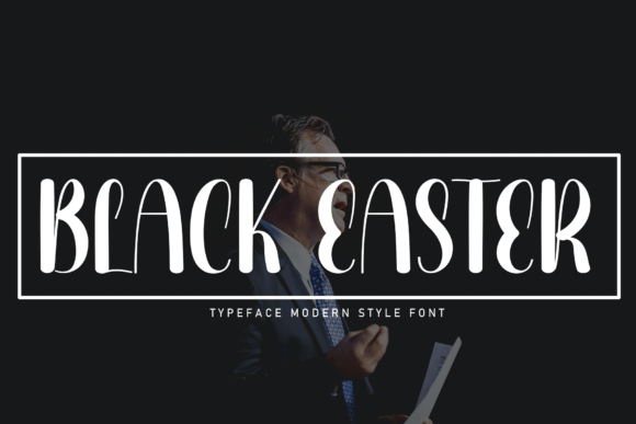 Black Easter Font - Featured Image