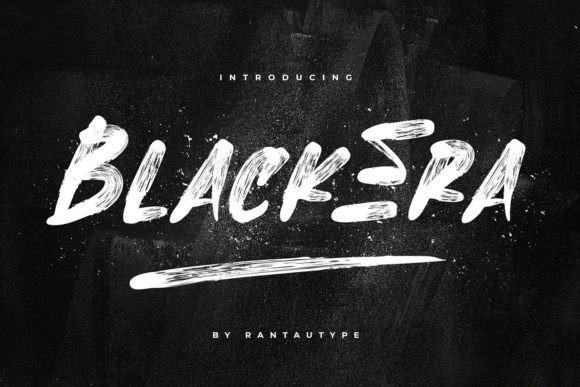 Black Era Font - Featured Image