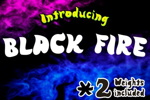 Black Fire Font - Featured Image