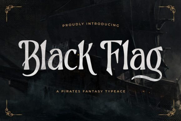 Black Flag Font - Featured Image
