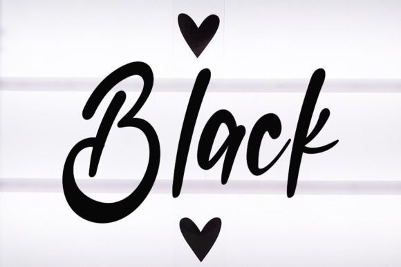 Black Font - Featured Image