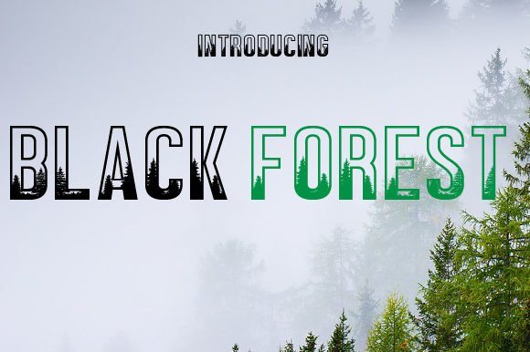 Black Forest Font - Featured Image