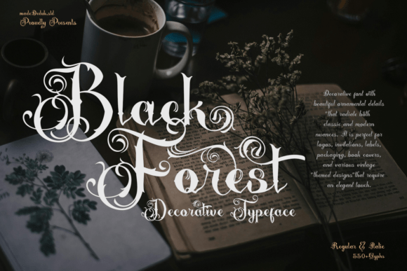 Black Forrest Font - Featured Image