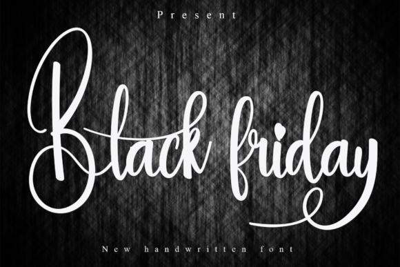 Black Friday Font - Featured Image