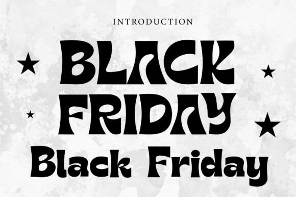 Black Friday Font - Featured Image
