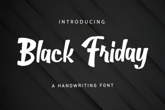 Black Friday Font - Featured Image