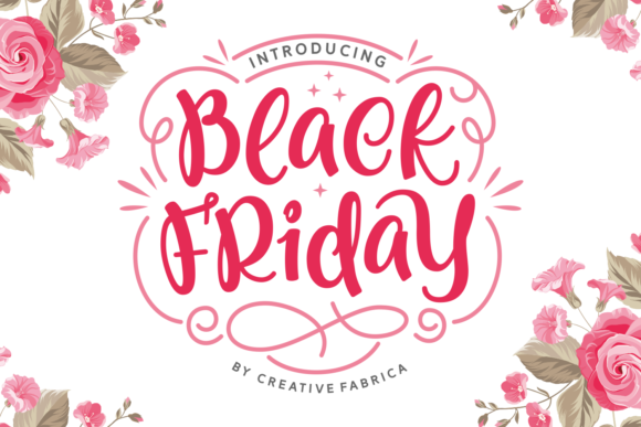 Black Friday Font - Featured Image