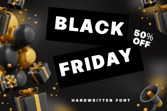 Black Friday Font - Featured Image