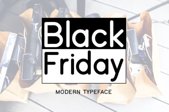 Black Friday Font - Featured Image